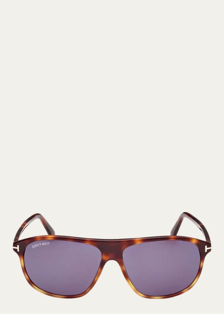 Prescott 60mm Square Sunglasses by Tom Ford