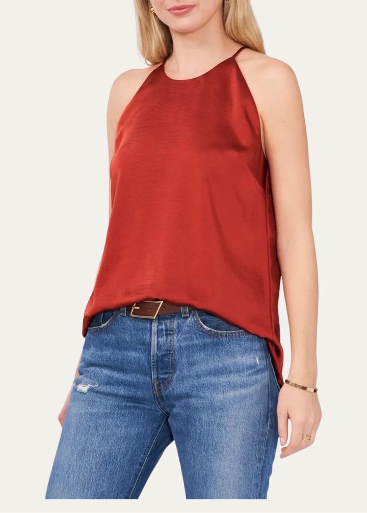 Satin Tank by Vince Camuto