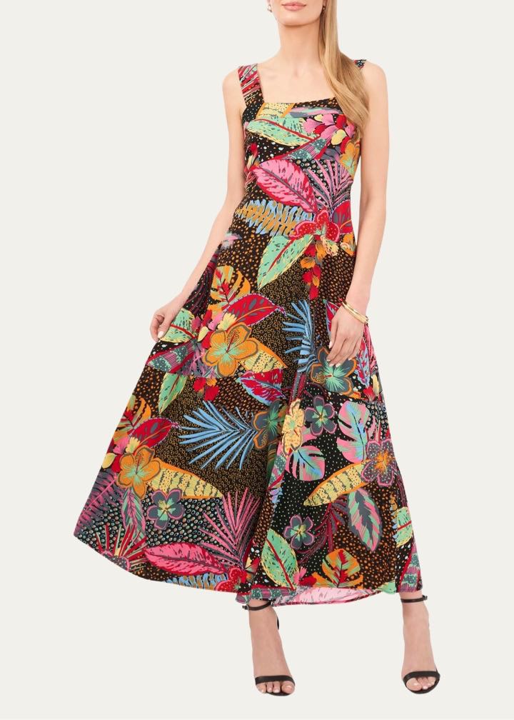 Floral Maxi Dress by Vince Camuto