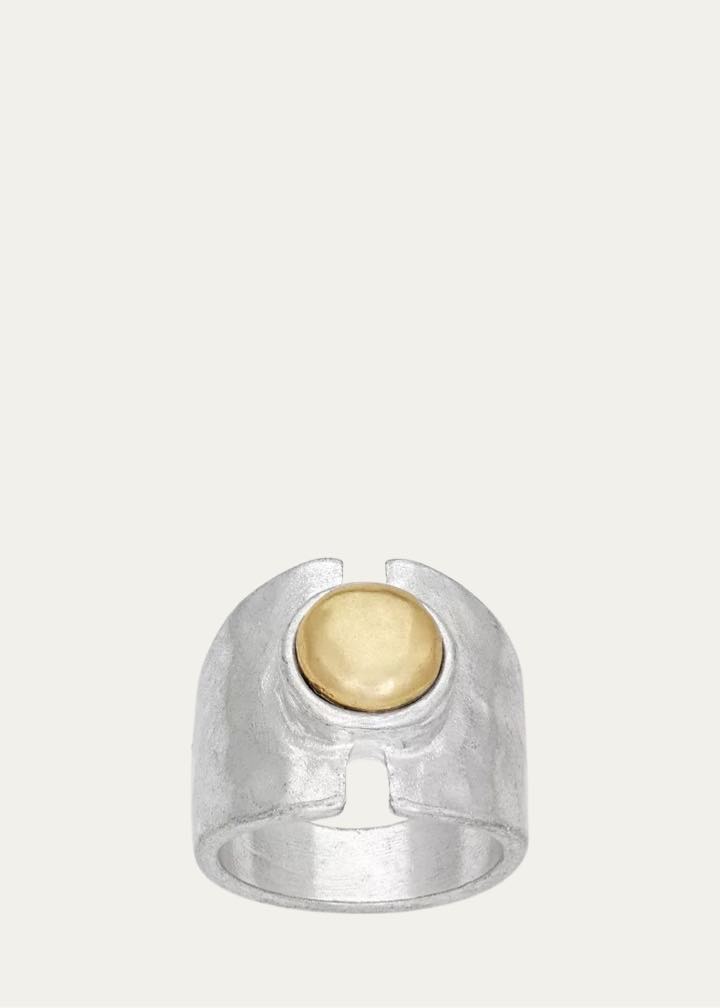 Bella Uno Two-Tone Ring by Bella Uno