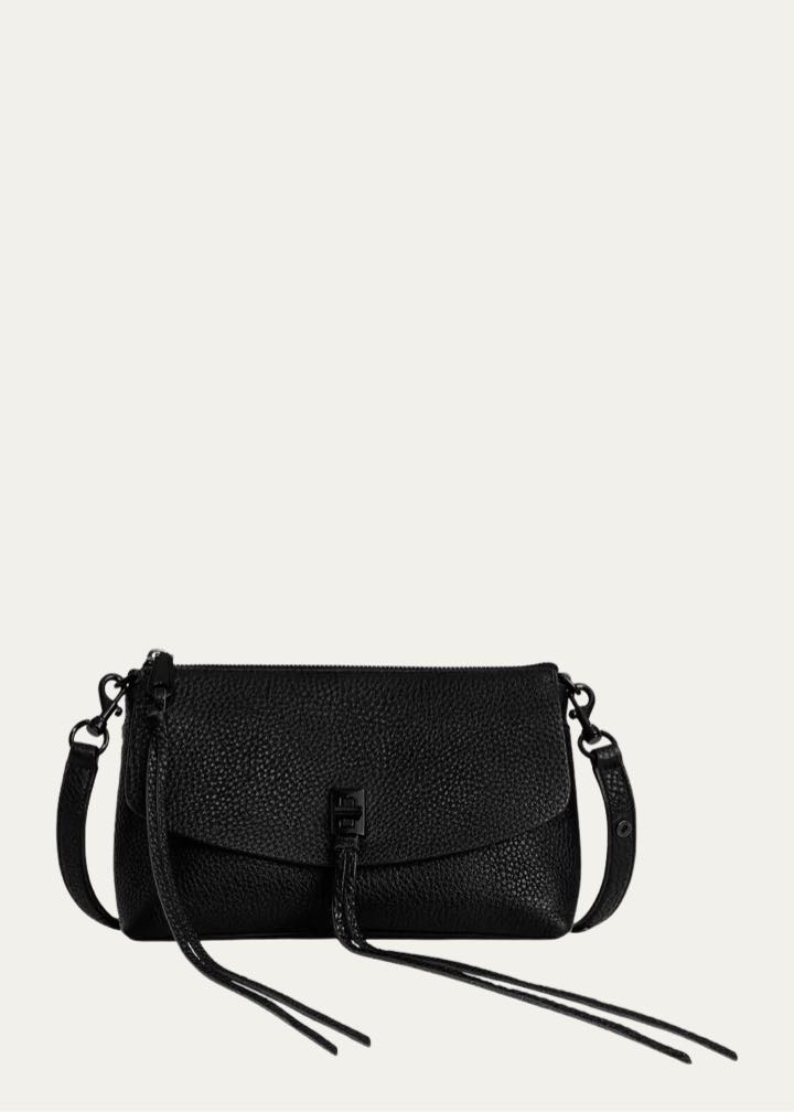 Darren Top Zip Leather Crossbody Bag by Rebecca Minkoff