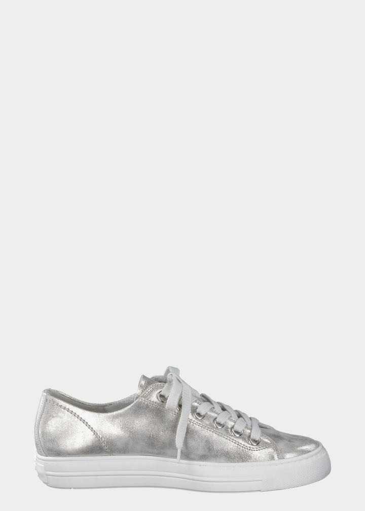 Lacy Zip Leather Sneaker by Paul Green