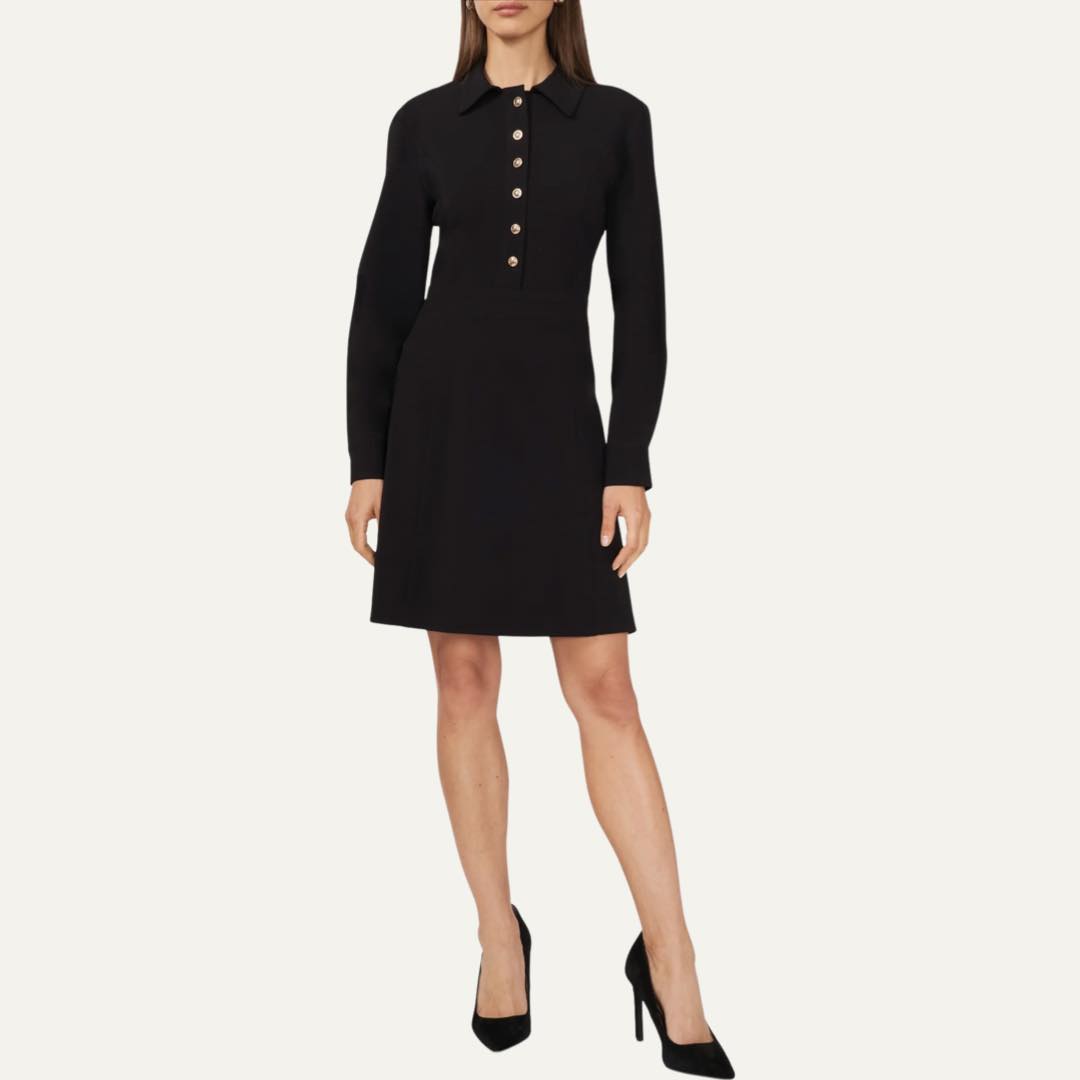 Button Front Long Sleeve Shirtdress by Halogen®