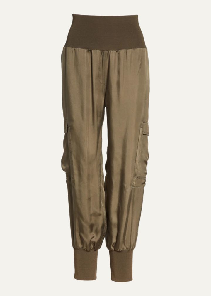 Tous Les Jour Giles Cupro Joggers by Cinq À Sept