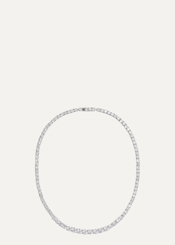 Graduated Cubic Zirconia Collar Necklace by Nordstrom
