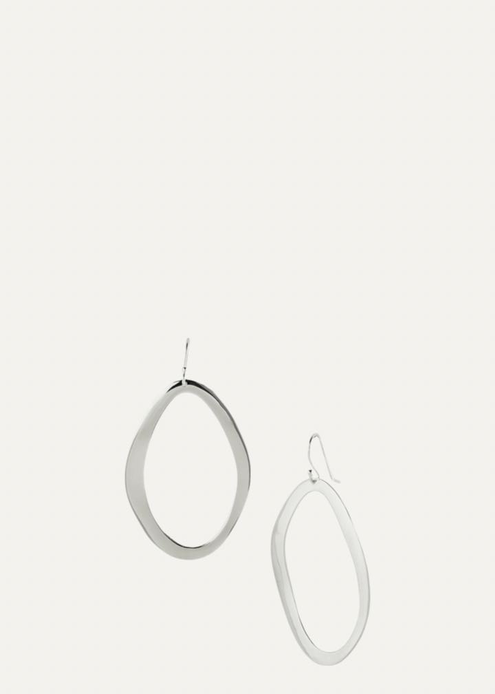 Lage Scultura Wavy Hoop Earrings by Ippolita