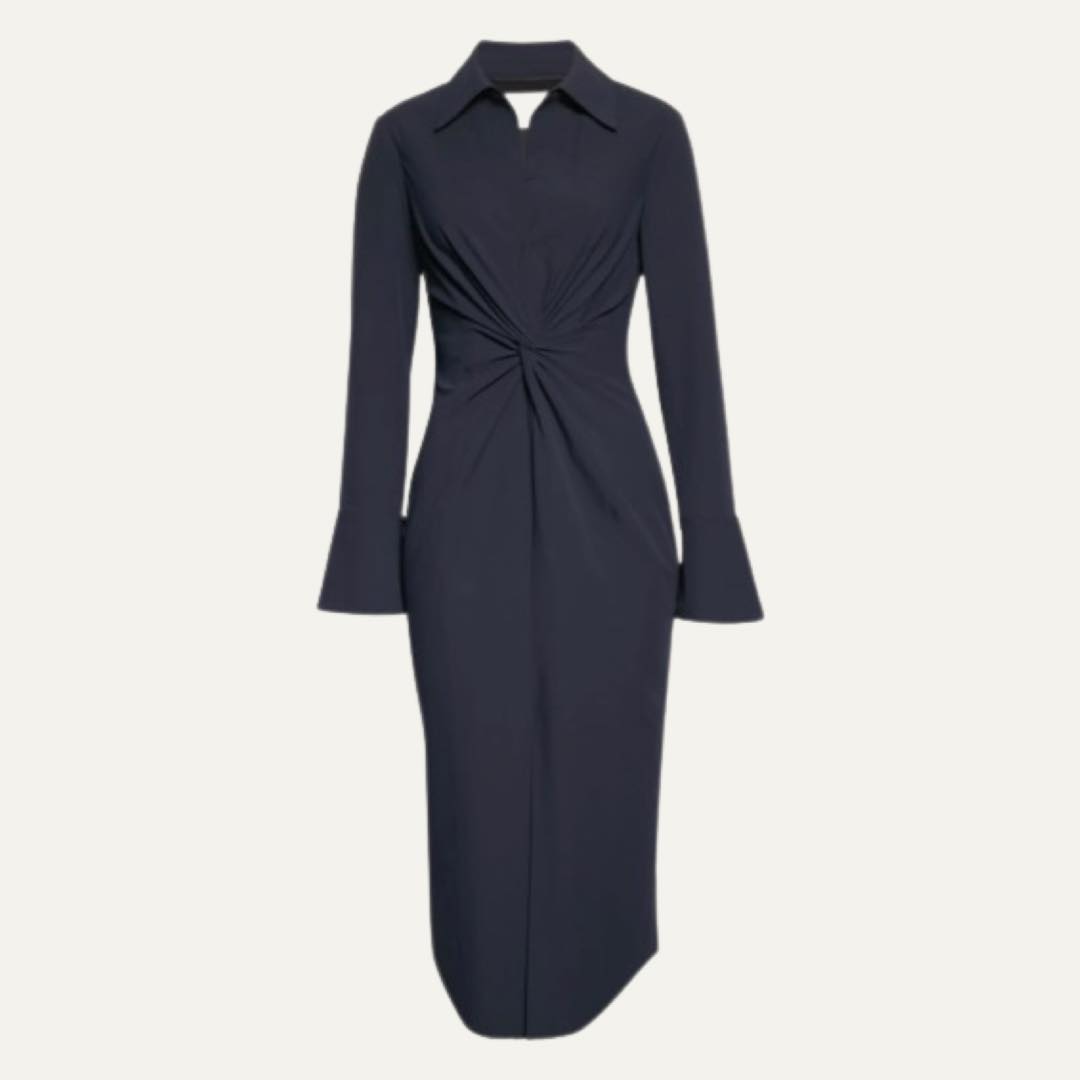 Mckenna Long Sleeve Midi Dress by Cinq à Sept