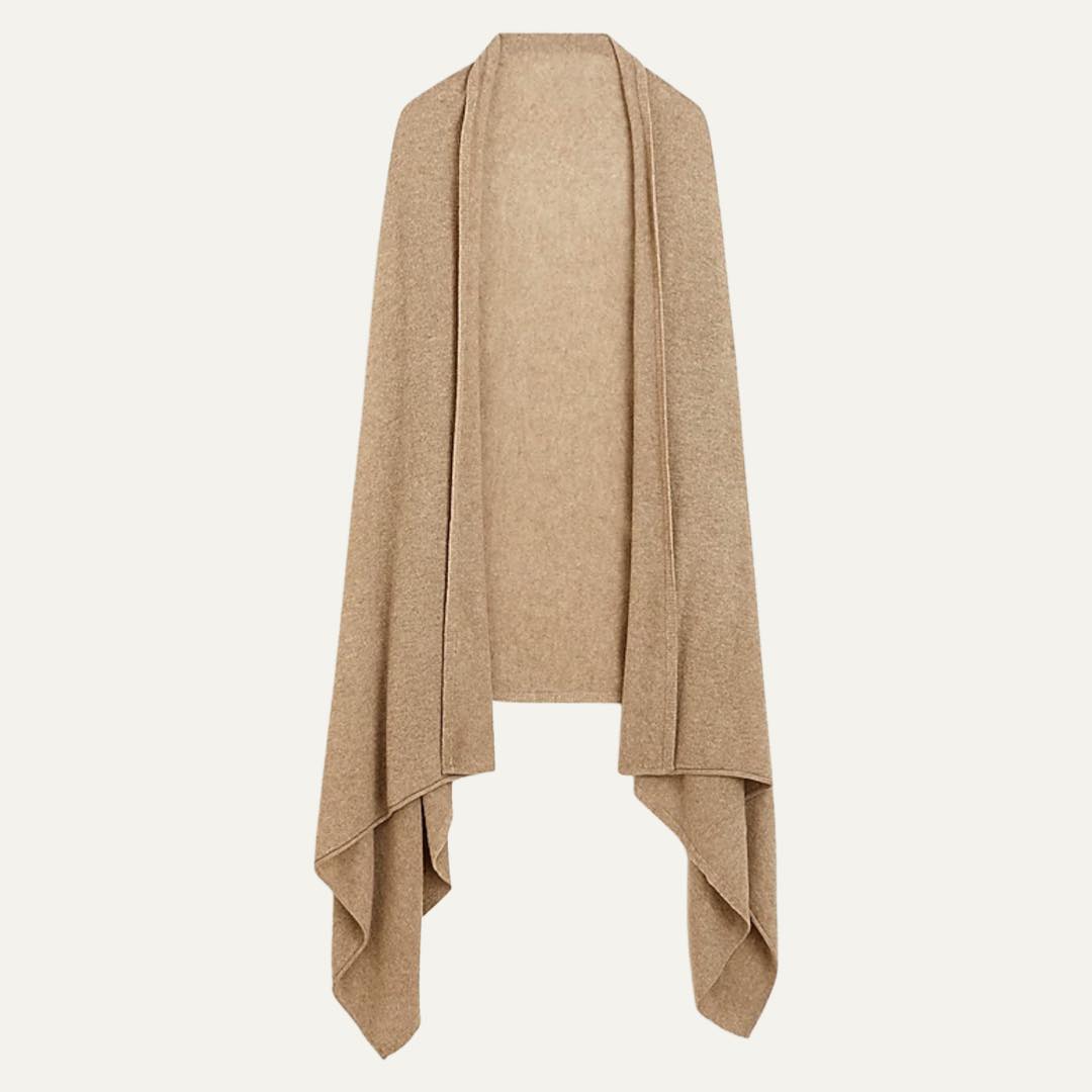 Oversized cashmere wrap
