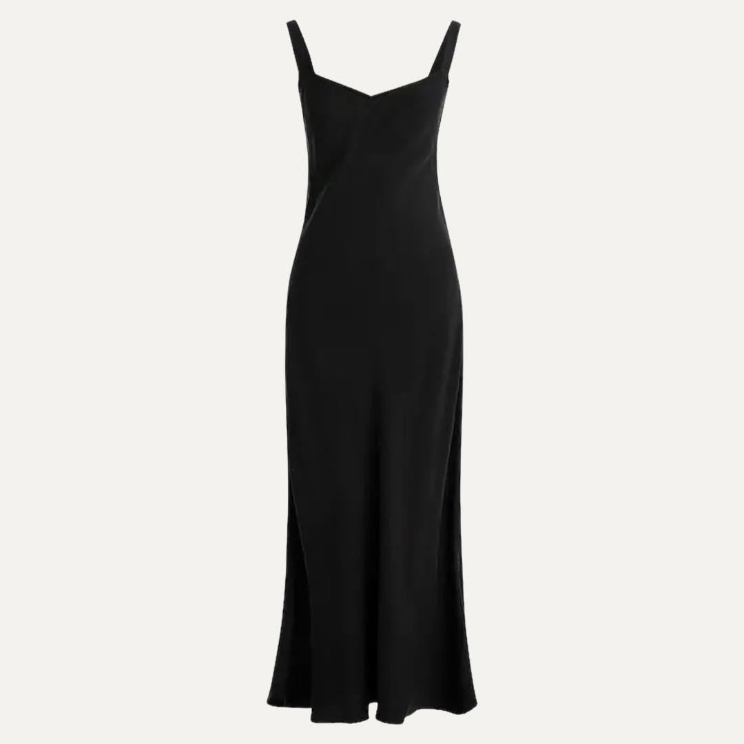 Gwyneth V-Neck Slip Dress In Cupro Blend by J.Crew