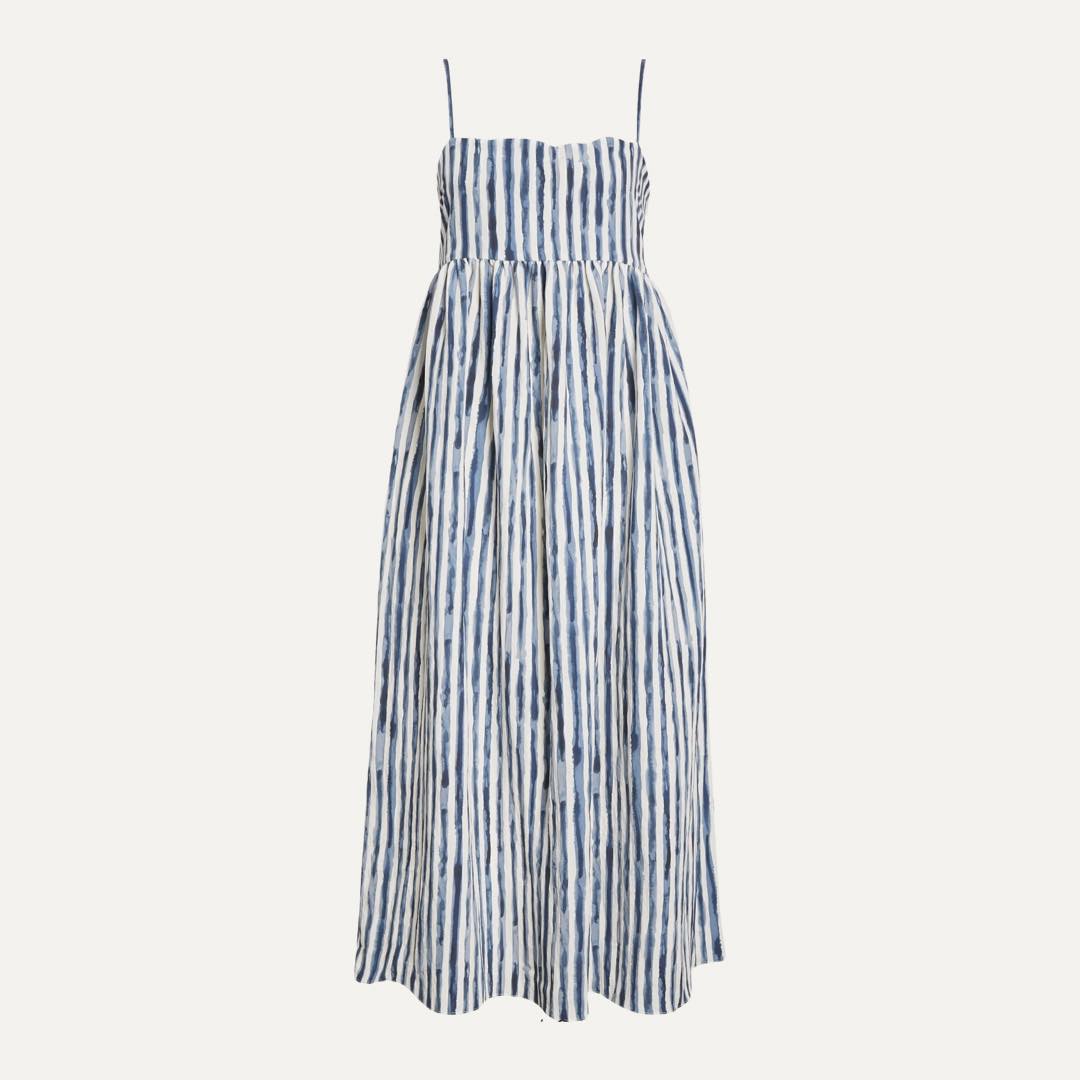 Painterly Stripe Sundress by Vince Painterly Stripe Sundress by Vince