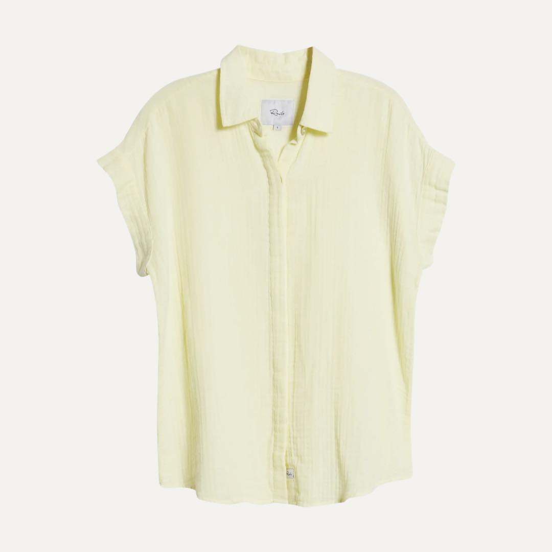 Jamie Crinkled Organic Cotton Shirt by Rails Jamie Crinkled Organic Cotton Shirt by Rails