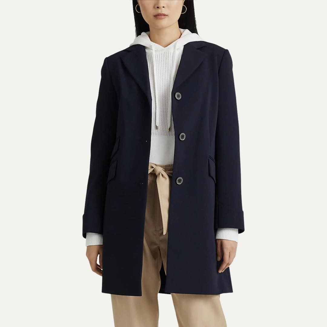 Crepe Blazer Jacket by Lauren Ralph Lauren Crepe Blazer Jacket by Lauren Ralph Lauren
