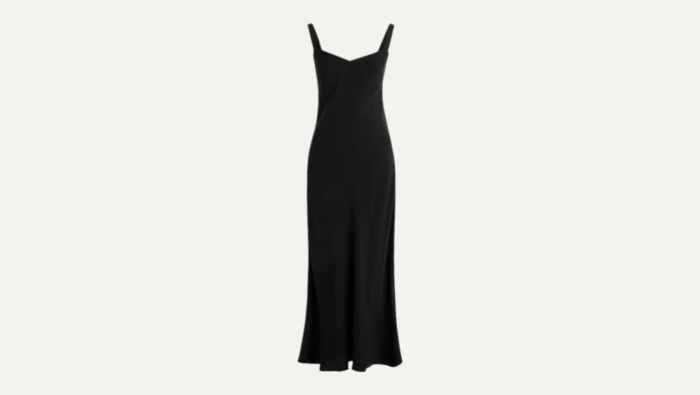 Gwyneth V-Neck Slip Dress In Cupro Blend by J.Crew