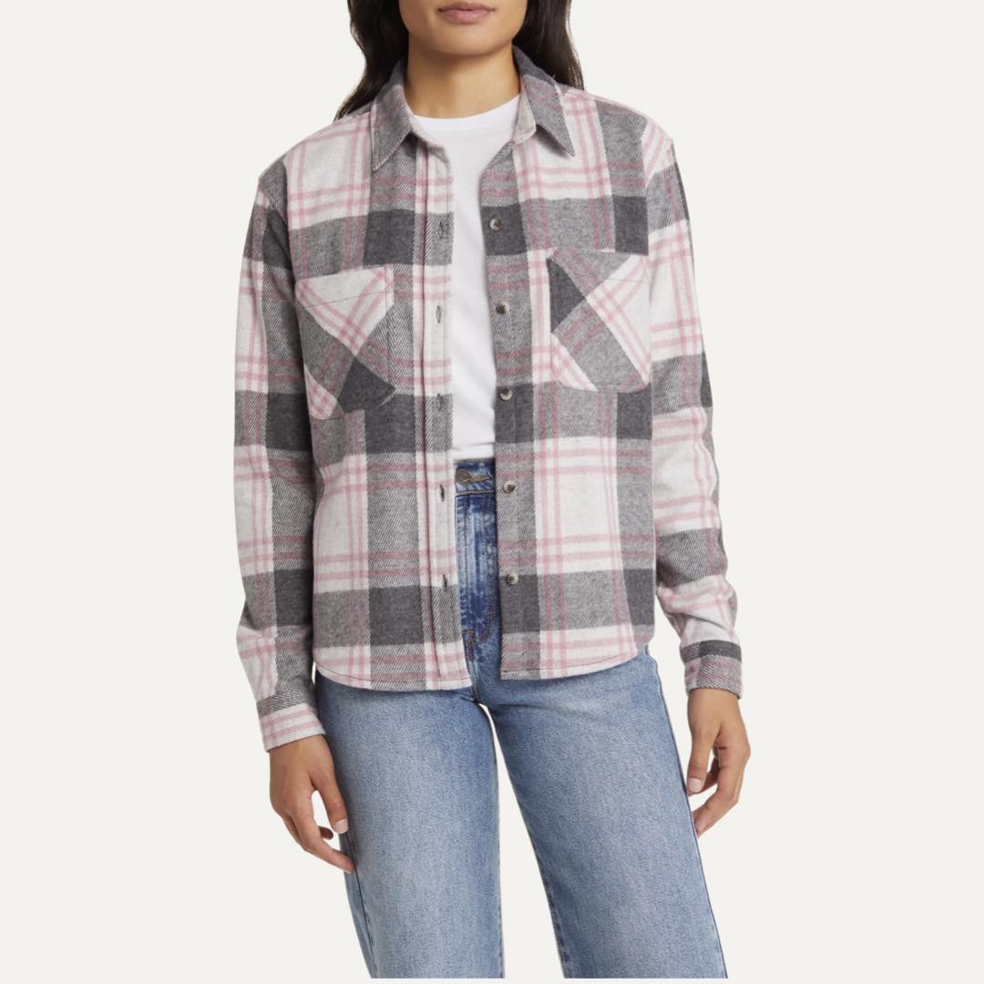 Plaid Shirt Jacket by beachlunchlounge