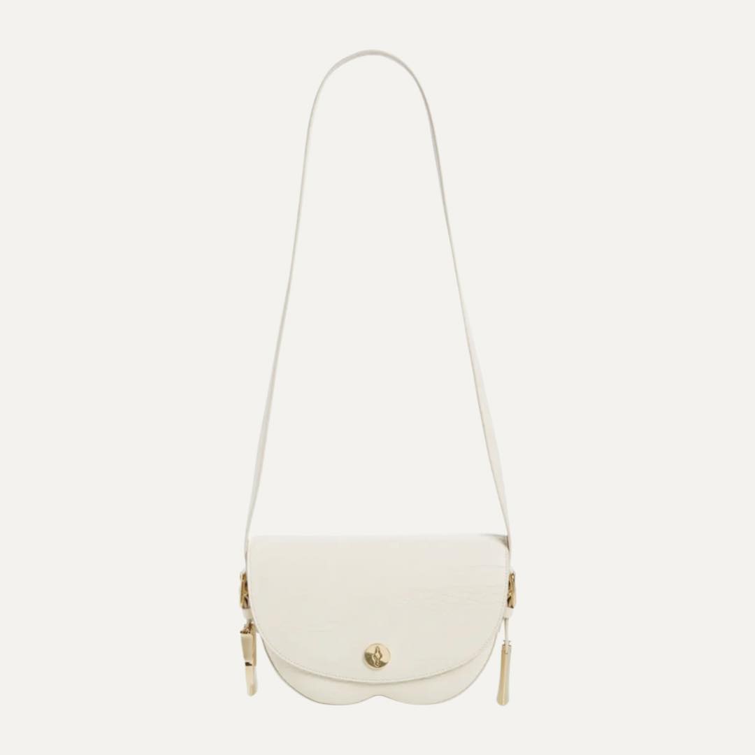 Small Chess Leather Crossbody Bag by Burberry