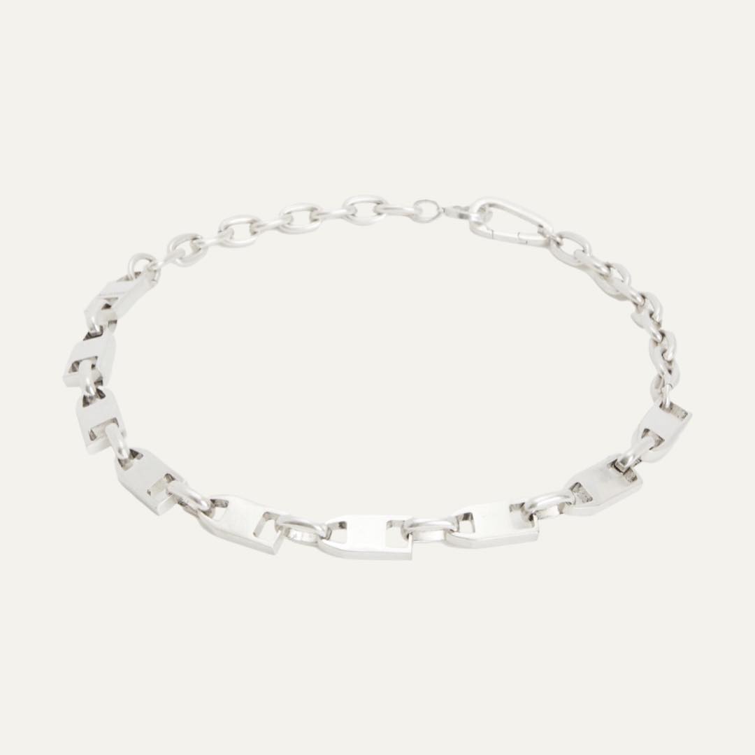 Zosia Chain Silver-Tone Necklace by AllSaints