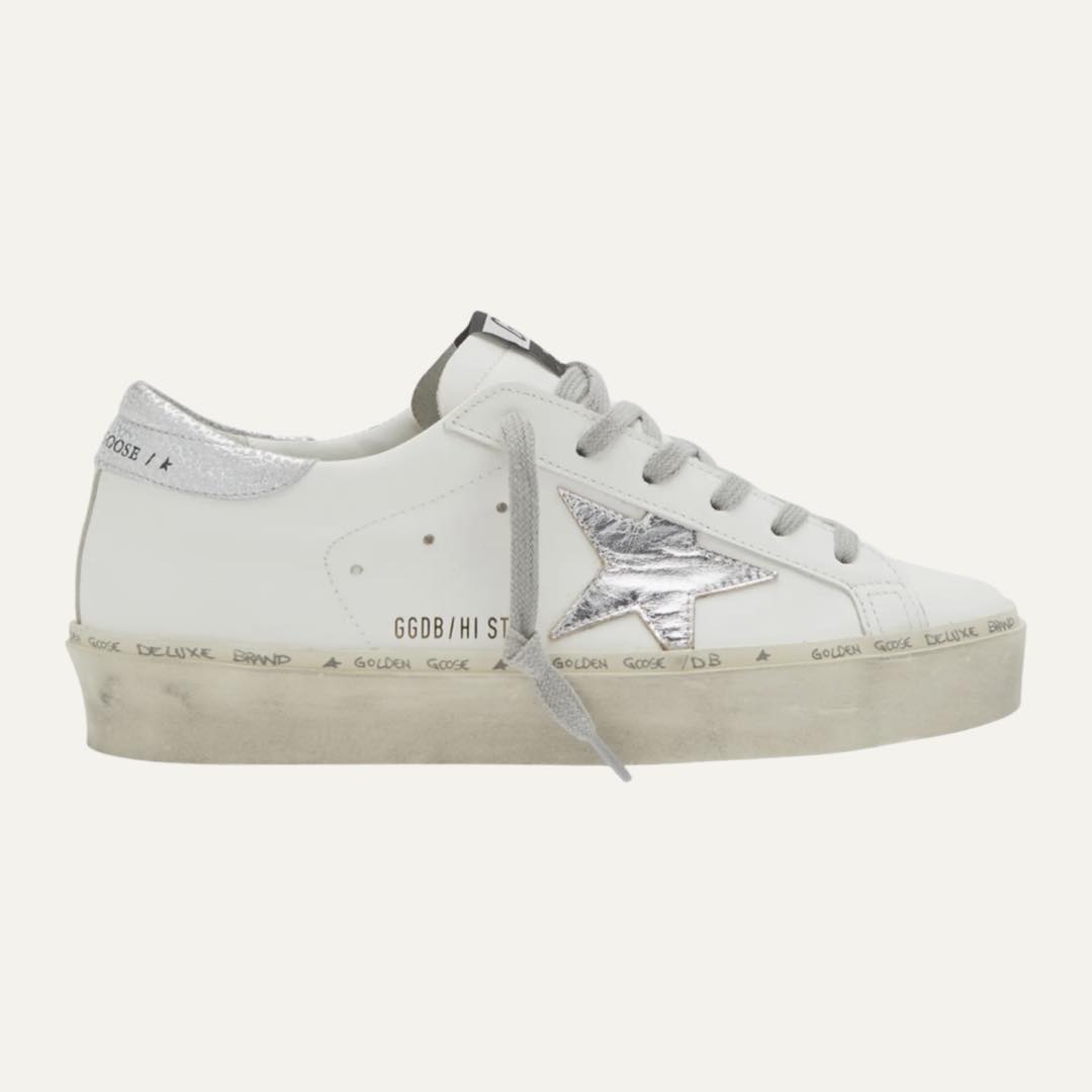 Hi Star Platform Sneaker by Golden Goose