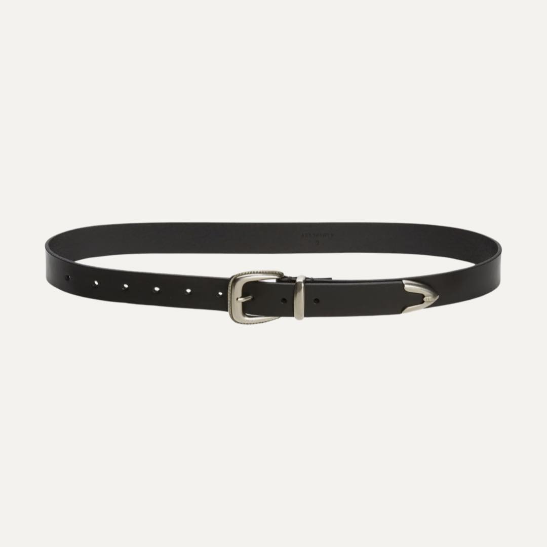 Western Leather Belt by AllSaints