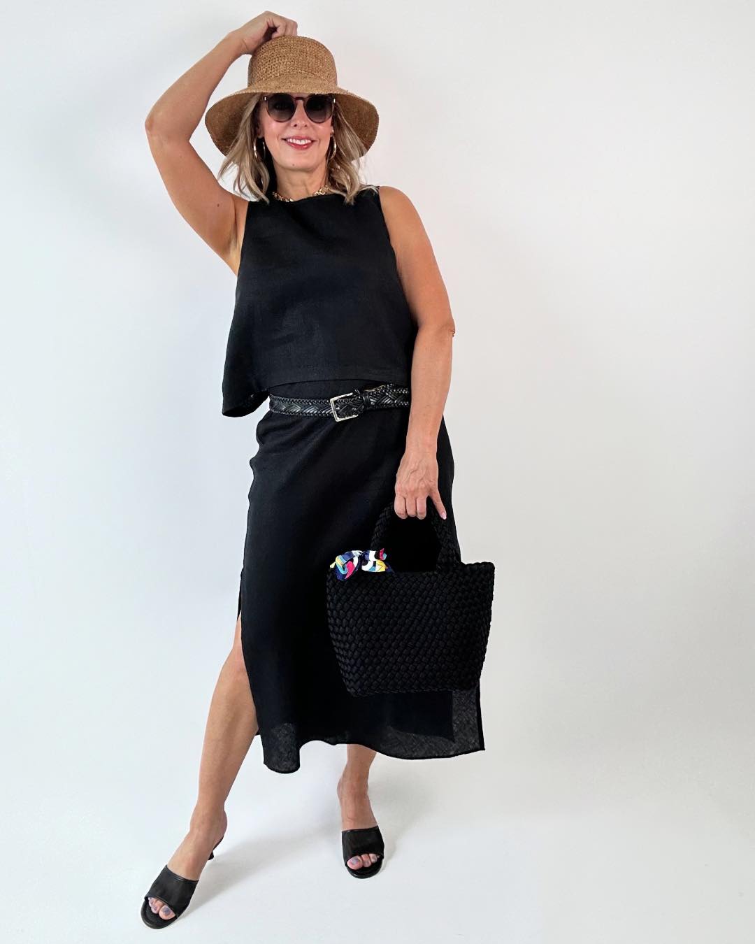 How to Wear Black in Summer